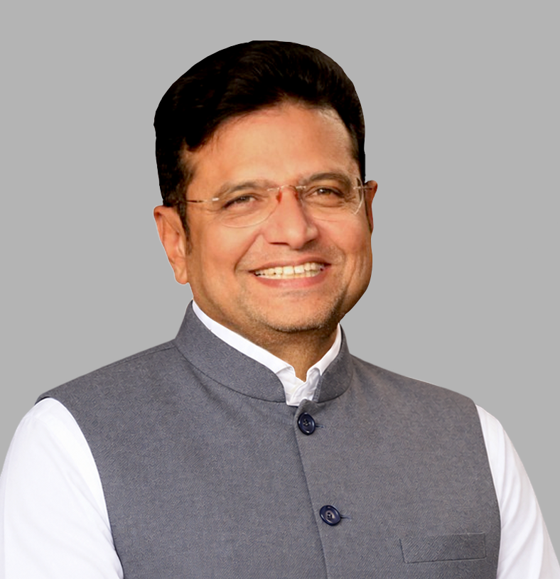 Photograph of the Hon'ble Minister in charge of IT, Electronics & Communications